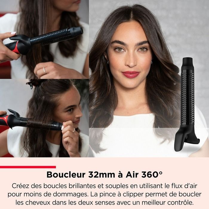 Revlon One Step Blow Dry Multi Air Styler 5-in-1 Styling Brush with Original Revlon Oval Brush RVDR5371