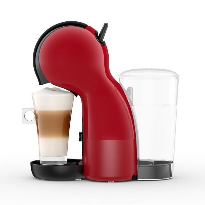 KRUPS Nescafé Dolce Gusto Machine à café + 48 dosettes, Cafetière espresso, Compact, Multi-boissons, Piccolo XS rouge YY4580FD