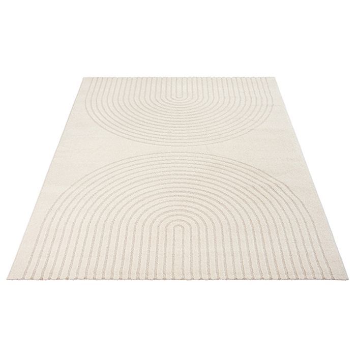 Alfombra moderna para salón - THE CARPET - Elisa - Diseño geométrico - Terciopelo de alta densidad - 240x340 cm
