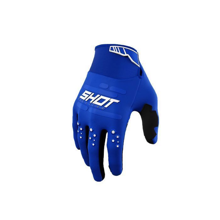 Motocross handsker SHOT RACE GEAR Drift Vision Blå