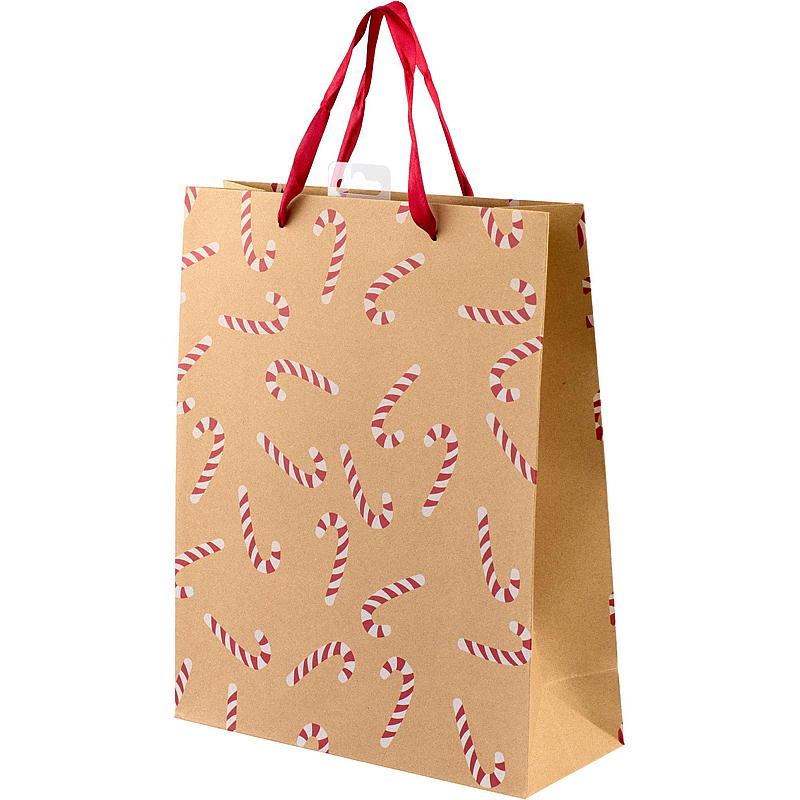 Presentpåse 20x25,5x11 cm kraftpapper