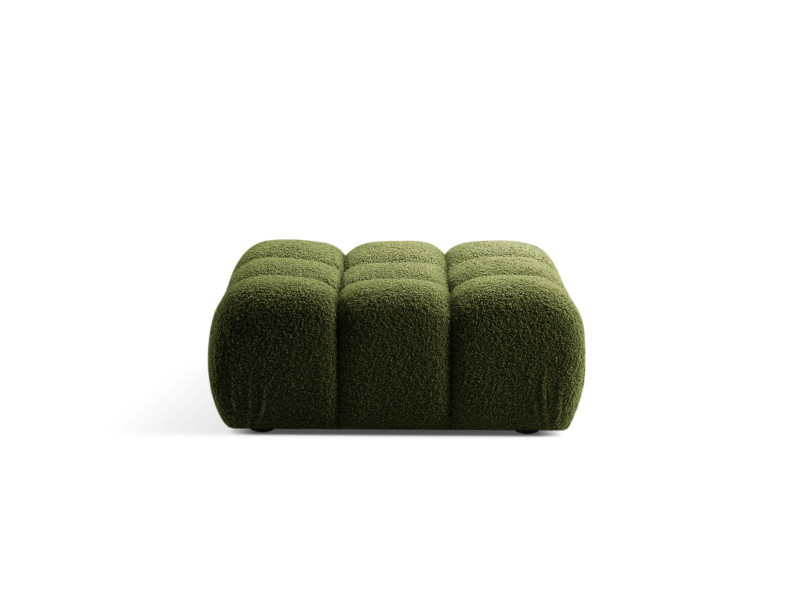 Puf BELLIS Boucle Zielony
