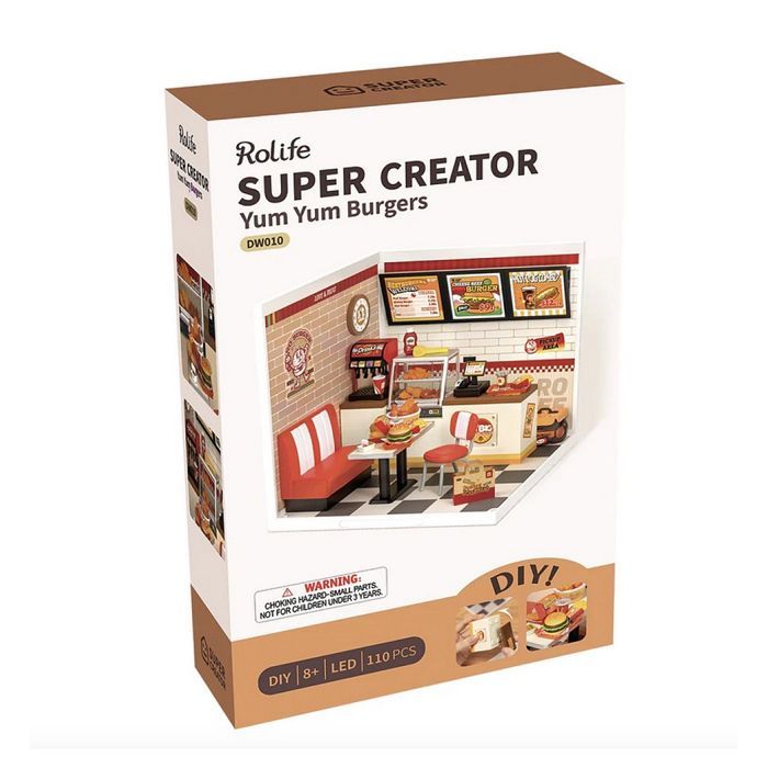 Maquette Super Creator DIY Yum Yum Burgers