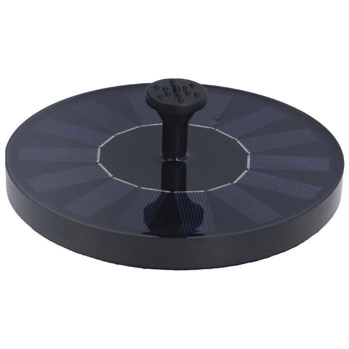 Fuente solar Zerone para estanque, 7V 1.4W, caudal de conversión de alta eficiencia de 200L/h, fuente de jardín.