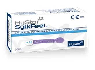 MyStar SylkFeel 33G Lanzetten, 50 Stück
