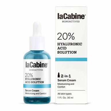 laCabine Monoactives 20% Υαλουρονικό Οξύ Ήπιος Ενυδατικός και Αντιγηραντικός Ορός Προσώπου 30 ml 30 ml
