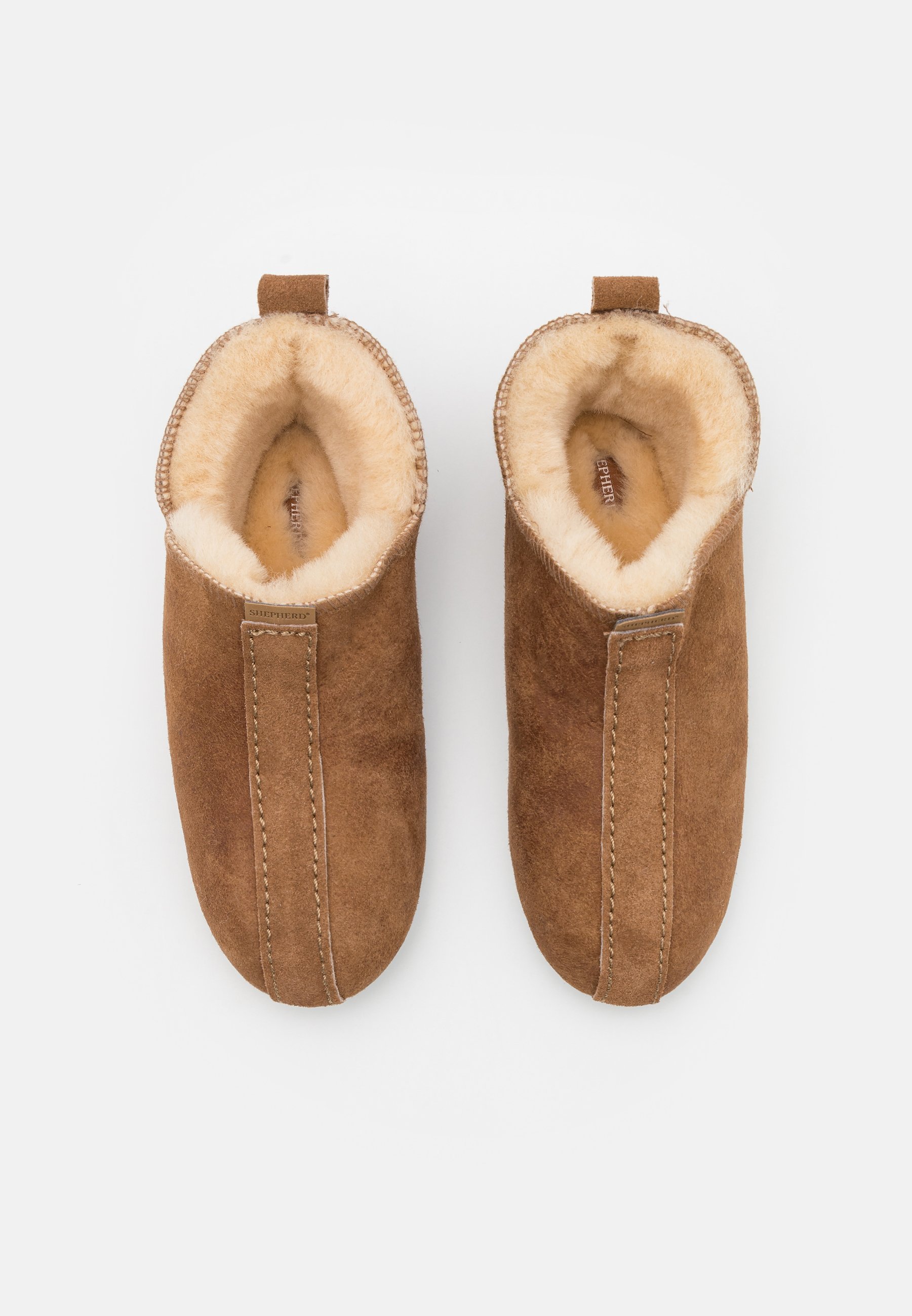 Shepherd VIARED - Pantoufles - antique/cognac