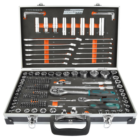 Socket wrench set, 232-piece.
