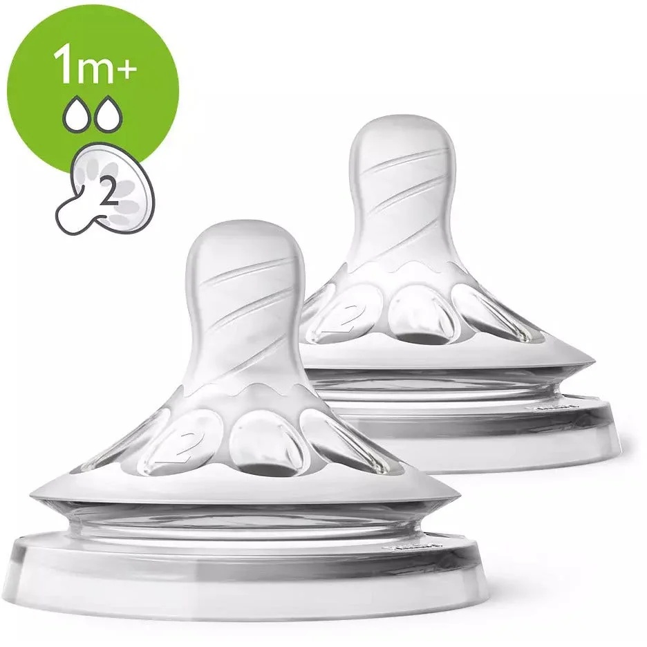 AVENT Avent 2Tett Nat Slow Flow 2Fo