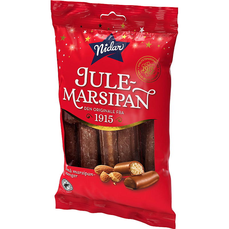 Nidar Marzapane di Natale 150 g, bastoncini Nidar