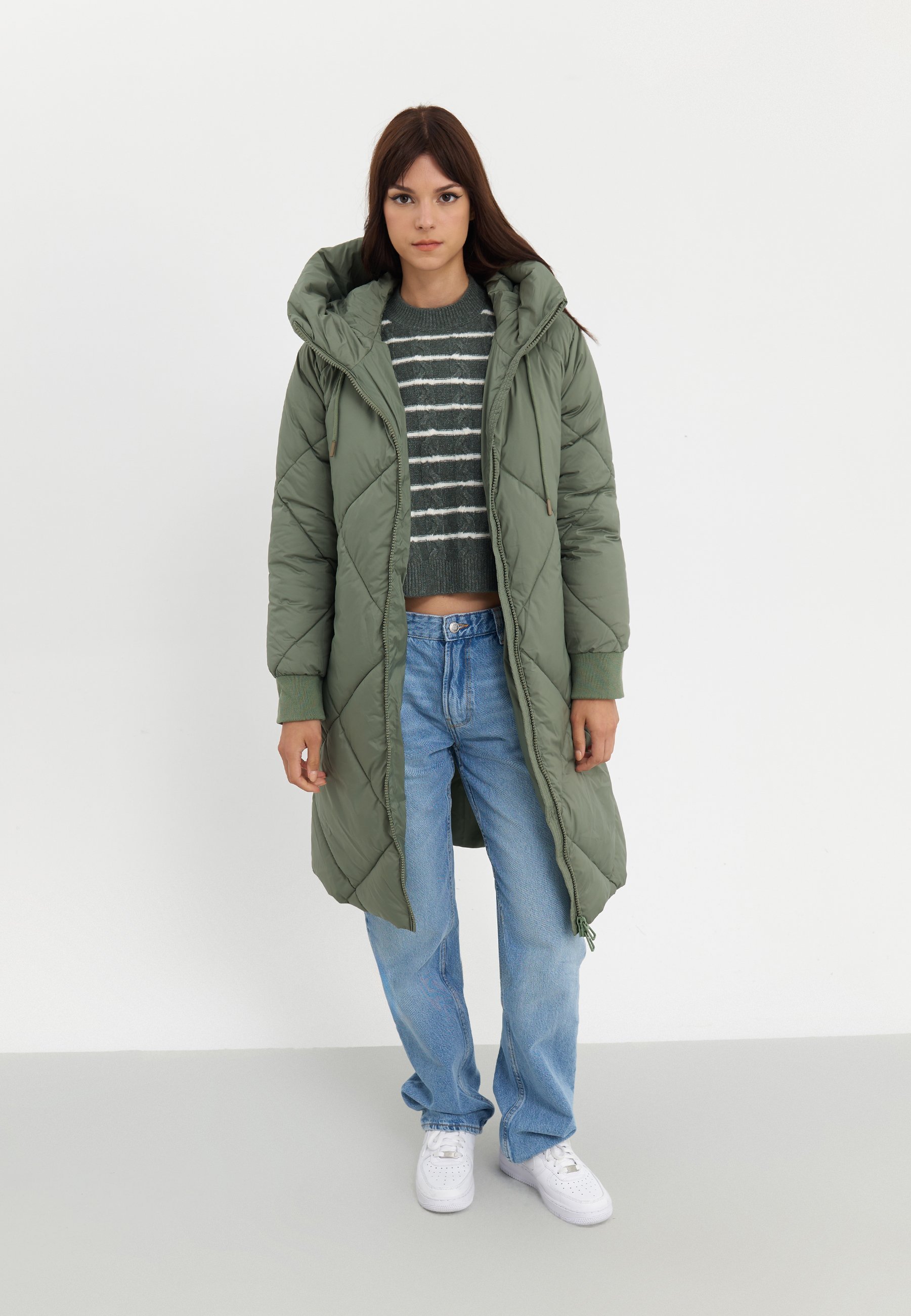 Manteau d'hiver Even&Odd - vert