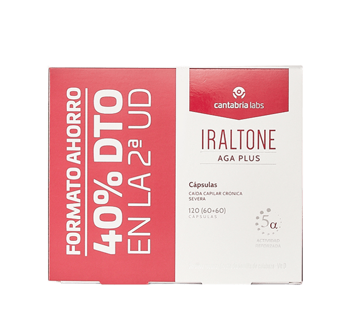 Iraltone Pack AGA Plus kapsule za sprječavanje gubitka kose Vitamini i minerali