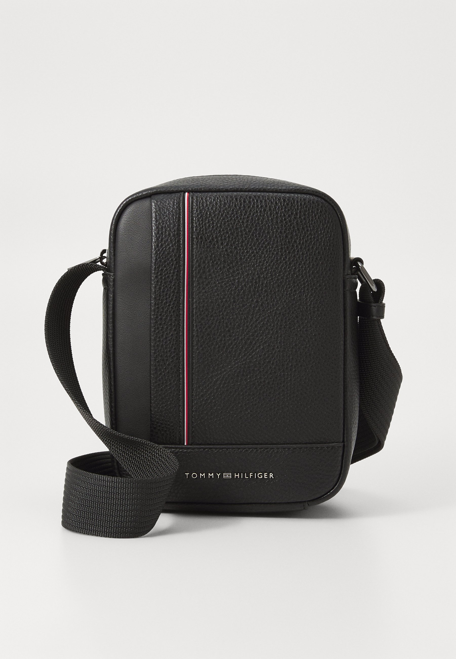 Tommy Hilfiger CENTRAL MINI REPORTER - Keresztpántos táska - fekete