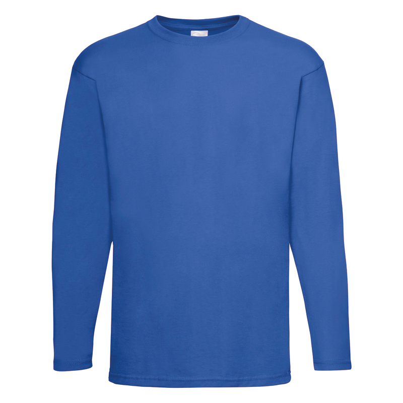 Casual T-shirt met lange mouwen van Universal Textiles