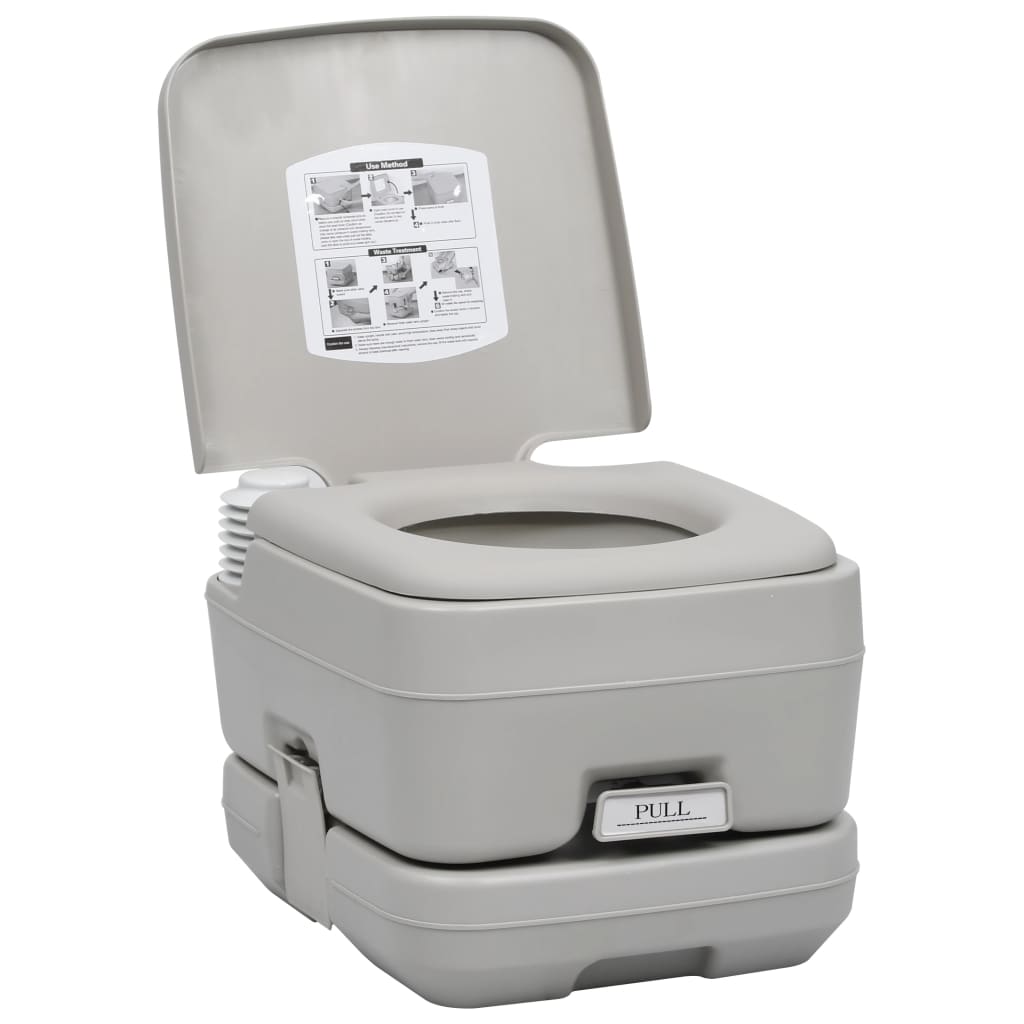 Vidaxl Camping Toilet en Wastafel Set