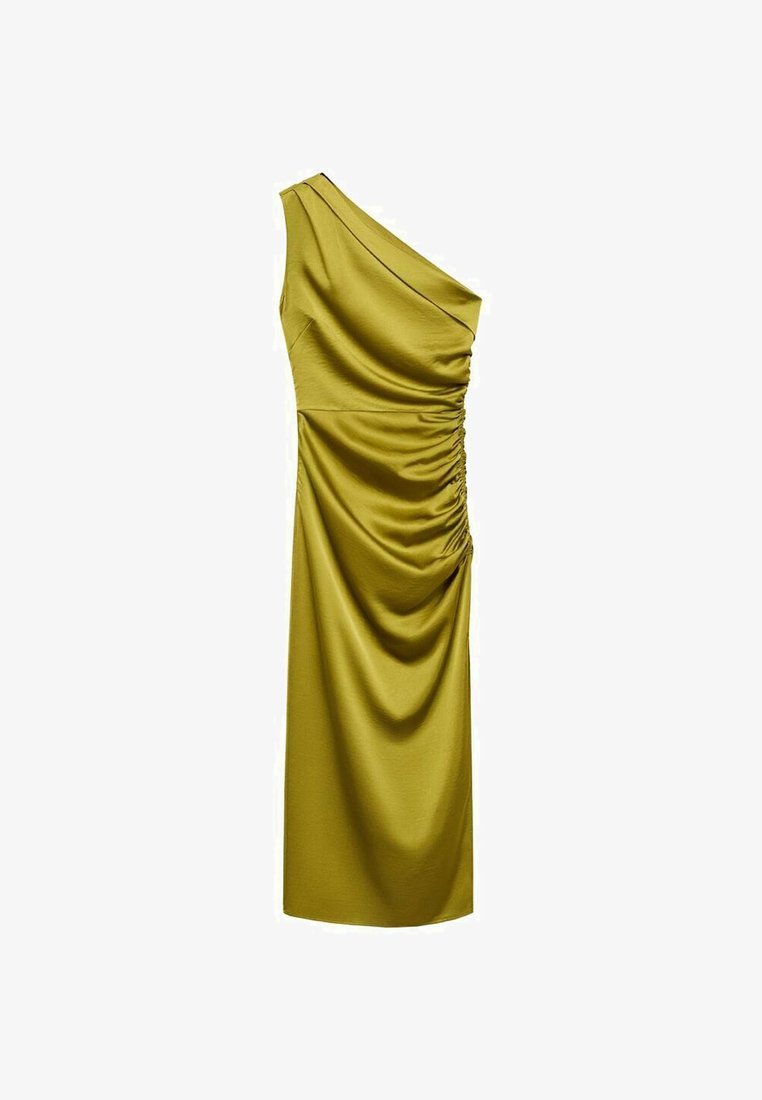 Mango maxi-jurk - olijfgroen