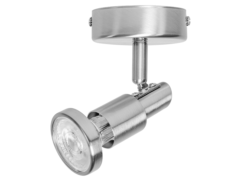 Spot LED aluminiowy srebrny