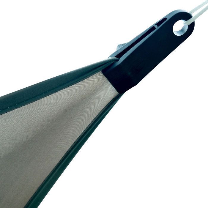 Vela de sombra rectangular extensible