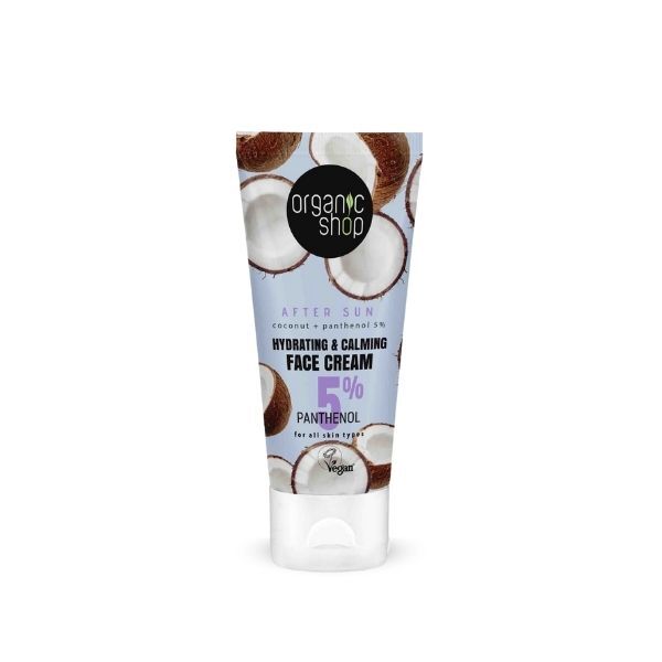 Organic Shop After Sun -kosteuttava ja rauhoittava kasvovoide 50ml