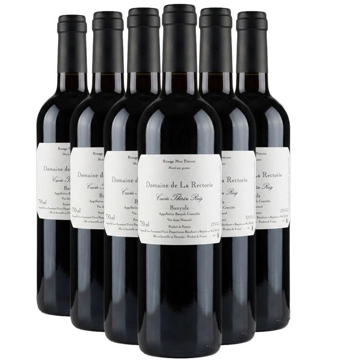 Domaine de la Rectorie Banyuls Thérèse Reig 2024 - Vino Tinto Languedoc-Rosellón (6 x 50cl) Dulce