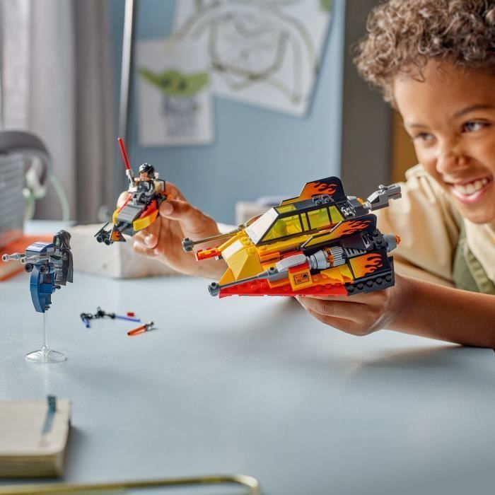 LEGO Star Wars 75414 Flaming Snowspeeder - Bouwspeelgoed voor kinderen vanaf 7 jaar