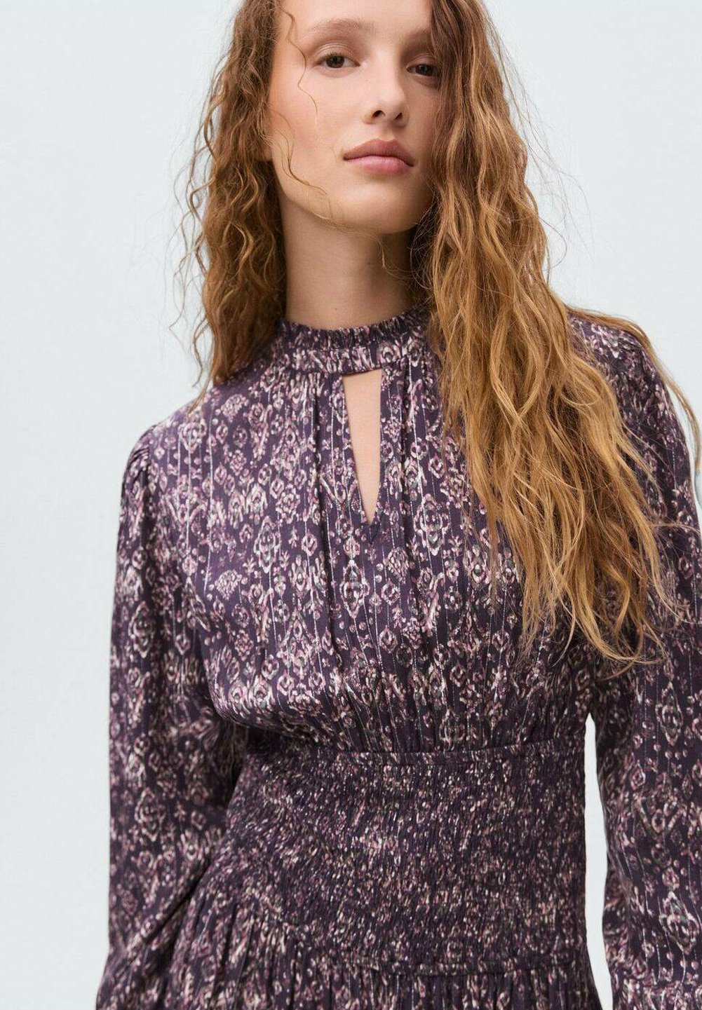Robe de jour Mango Kids TEEN - violette