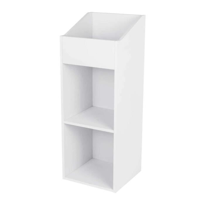 Glorious DJ RECORD BOX 330 WHITE Home DJ furniture