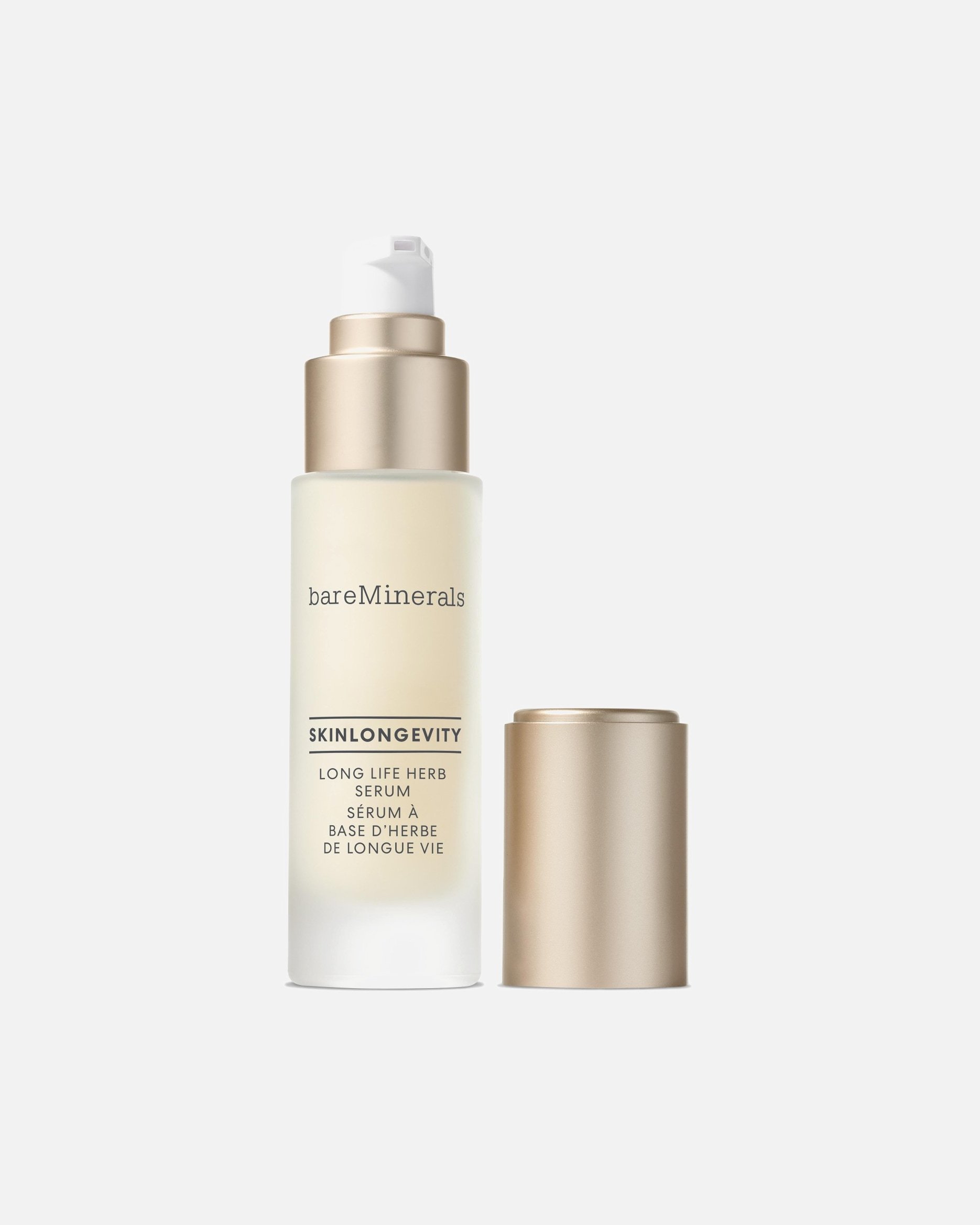 bareMinerals Serum protiv starenja Skinlongevity Long Life biljni serum - 30 ml