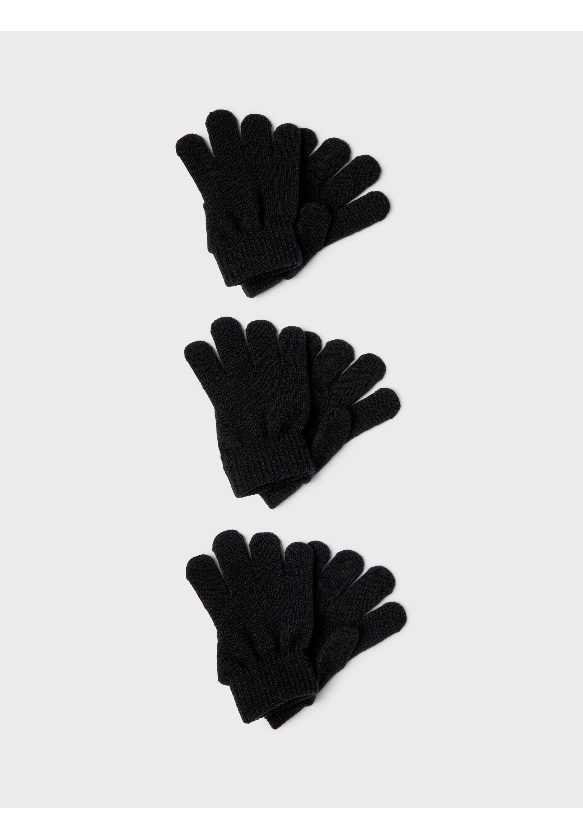 NKNMAGIC UNISEX 3 PACK - Gants - noirs