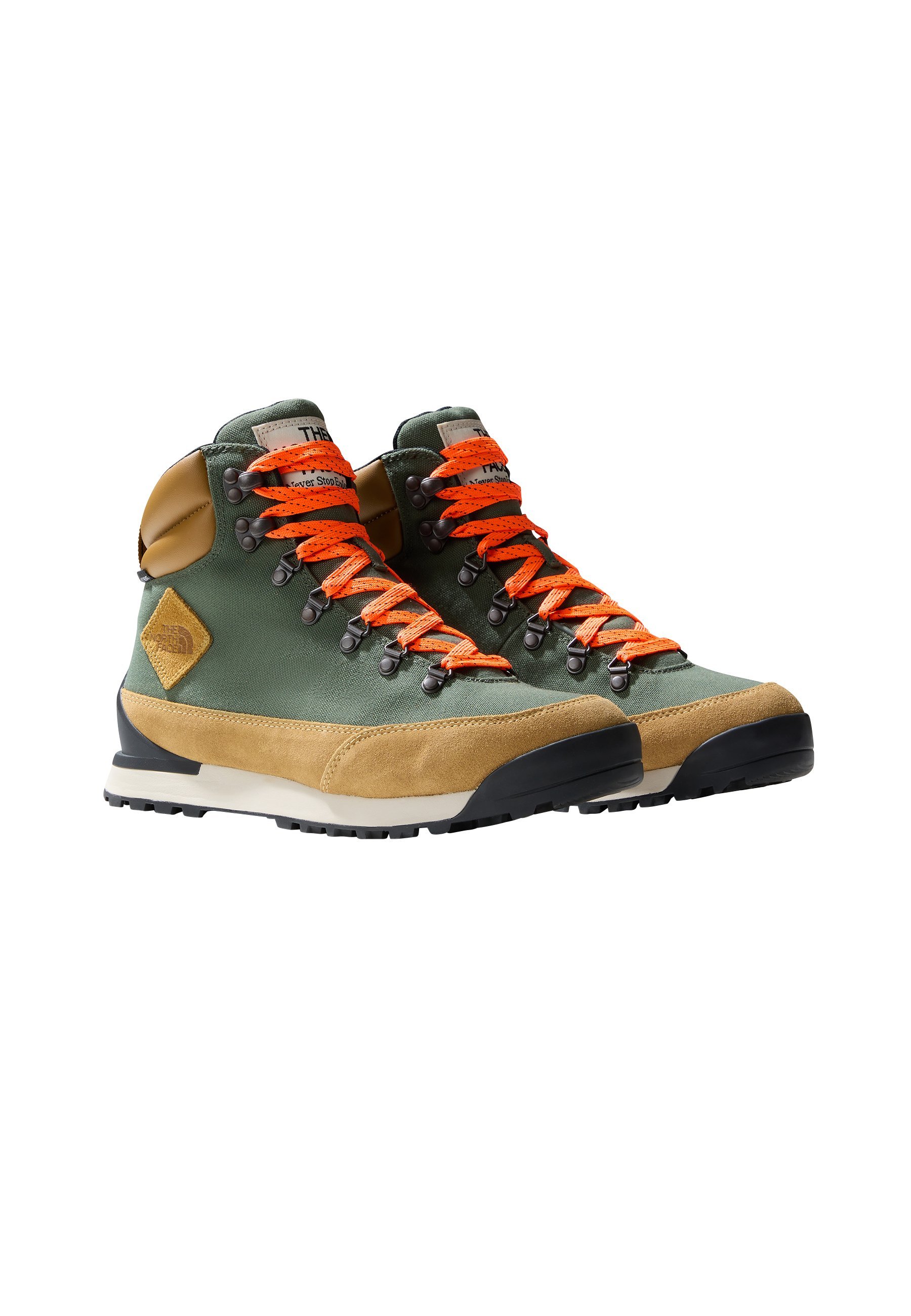 The North Face BACK TO BERKELEY IV WP - Bottines à lacets - marron utilitaire thym