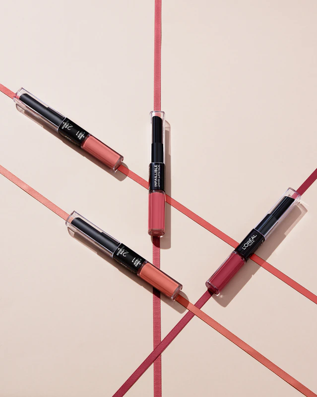 L'Oréal Paris Infallible 24H langhoudende lipstick en lipgloss 2-in-1