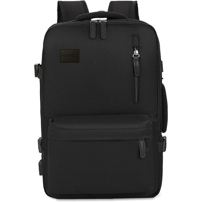 Mochila de cabina 40x30x20 Ryanair Transavia Vueling expandible EasyJet 45x36x25 compartimento para portátil negro mujer hombre fin de semana