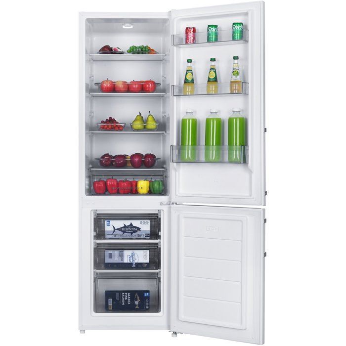 Frigorífico combinado - OCEANIC - OCEAFC262STDW - 262 L - Clase energética D - 55 x 56 x 180 cm - Blanco