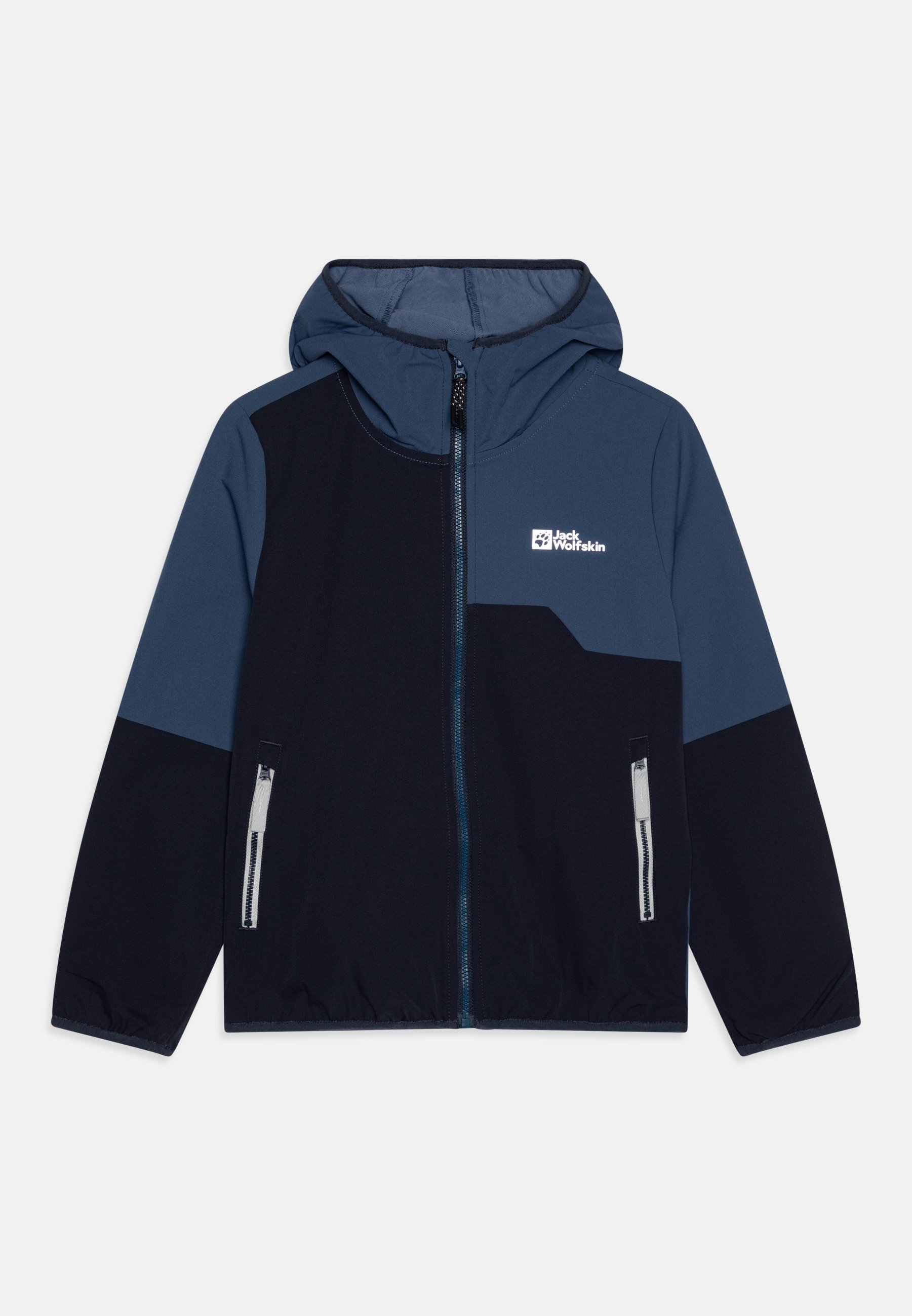 Jack Wolfskin TURBULENCE Kapuzenjacke - Outdoorjacke - Nachtblau