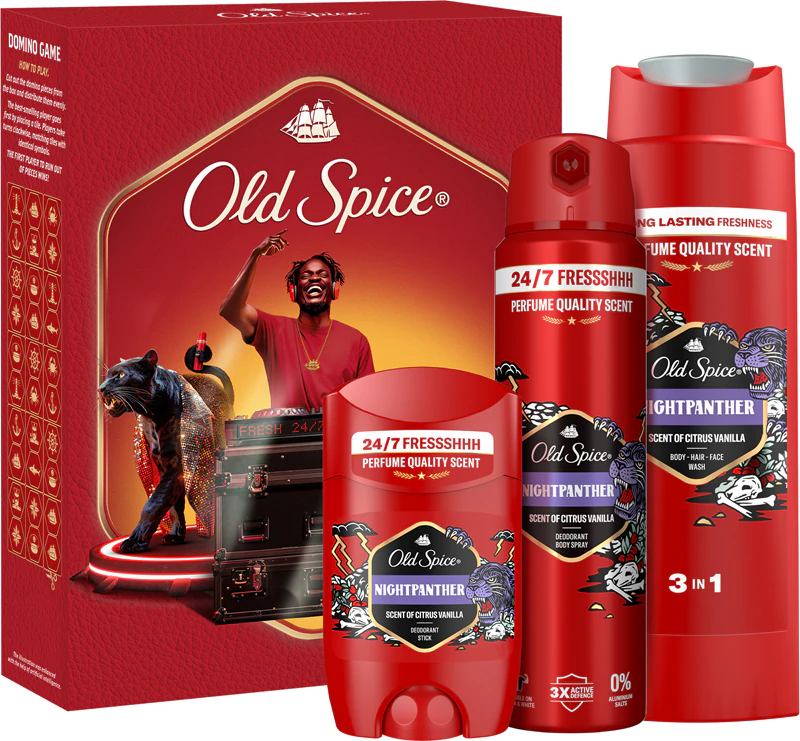 Darčeková sada Old Spice Nightpanther DJ pre mužov
