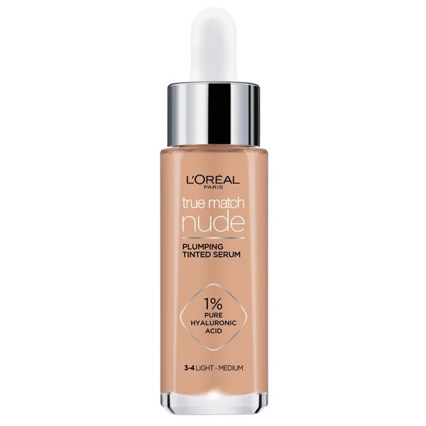 L'Oréal Paris True Match Nude 3-4 Light Medium Lumping tonirani serum<br>30ml