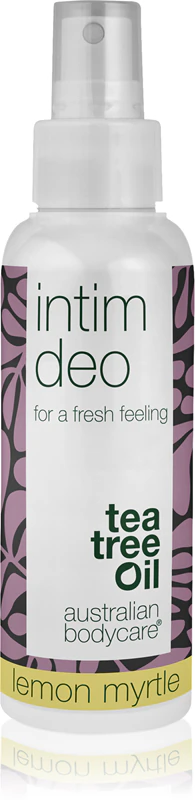 Desodorante íntimo refrescante com óleo de melaleuca e murta-limão da Australian Bodycare