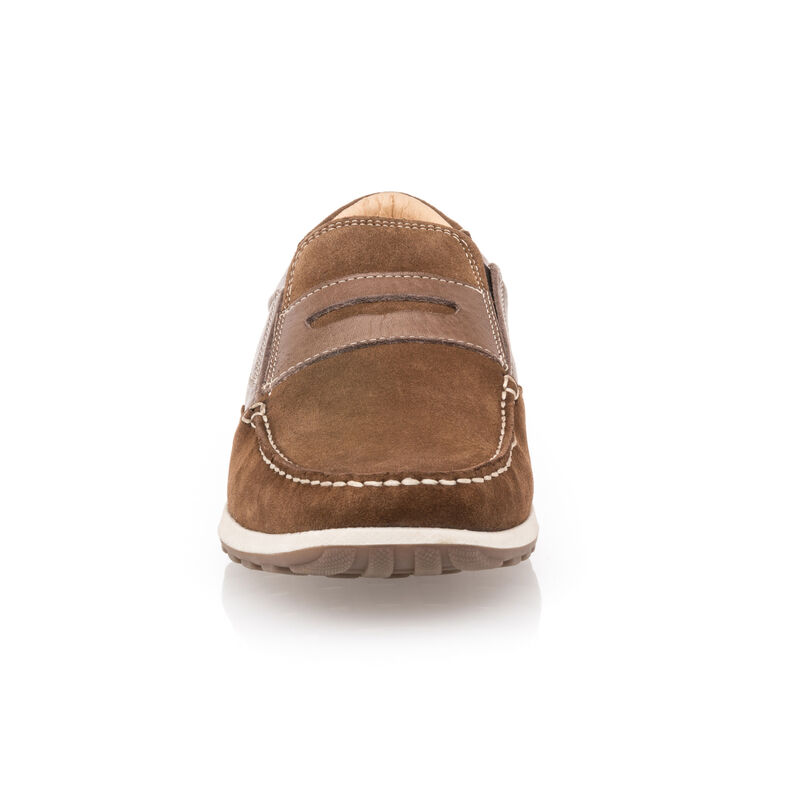 Miesten ruskeat loaferit/veneilykengät
