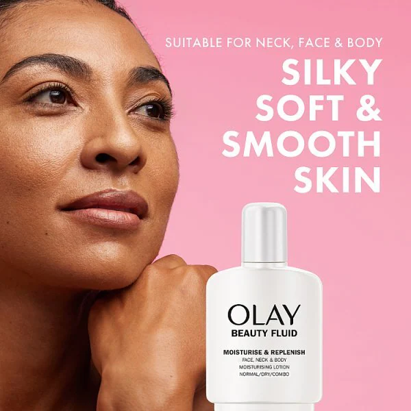 Crema idratante fluida Olay Beauty per pelli normali/secche/miste 200 ml