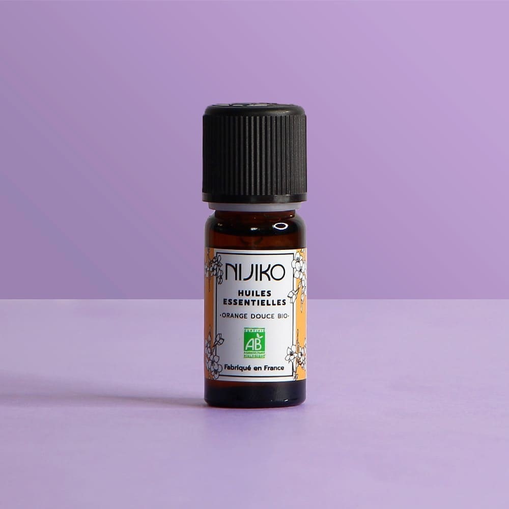 NIJIKO Huile Essentielle d'Orange Douce Bio