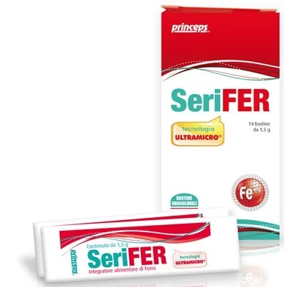 IJzersupplement Seris Serifer 14 zakjes