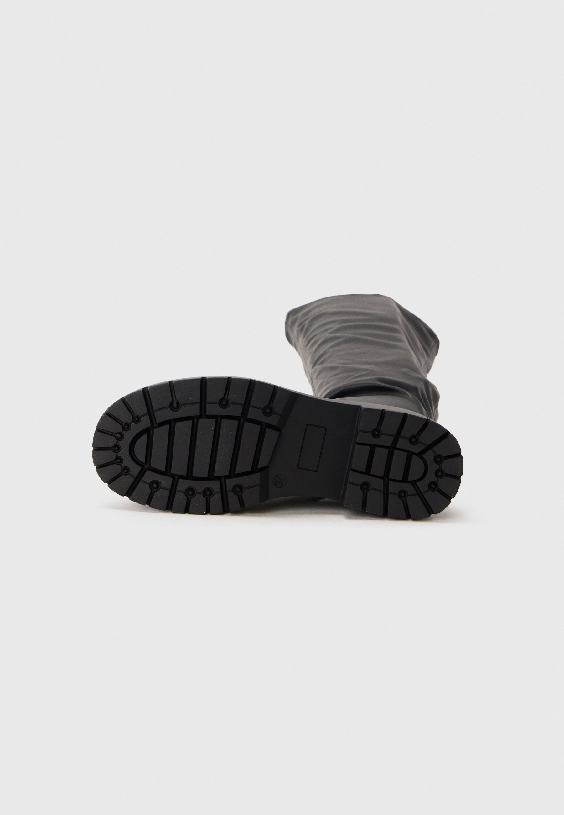 Even&Odd Wide Fit overknee laarzen - zwart
