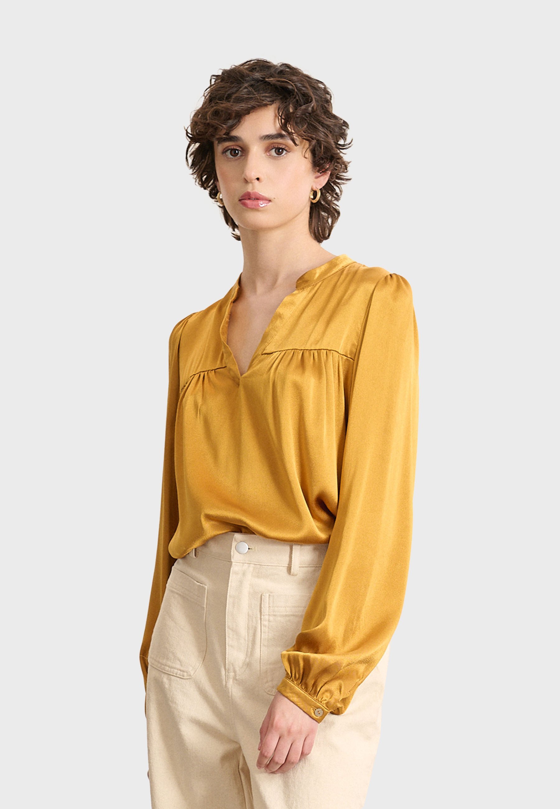Bluză Garance Paris - ocru