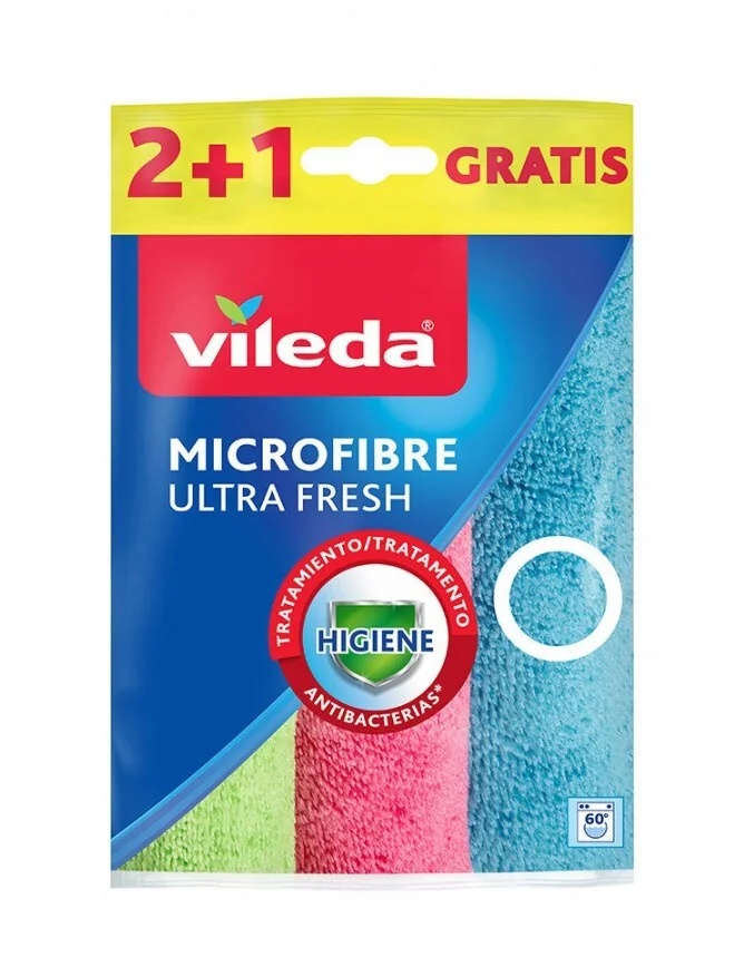 VILEDA Vileda Ultra Fresh 2+1 microvezeldoekjes