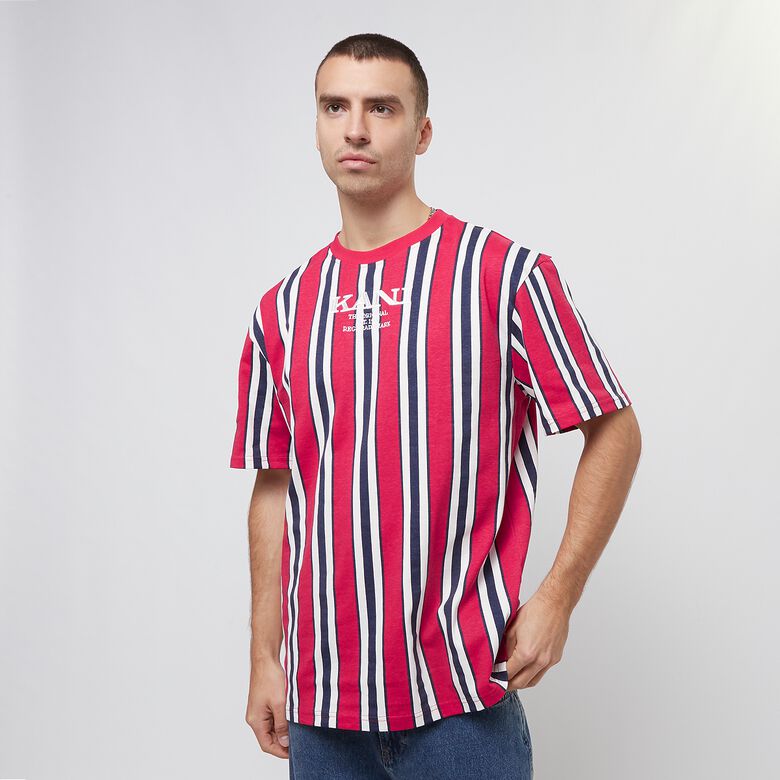 Camiseta retro a rayas