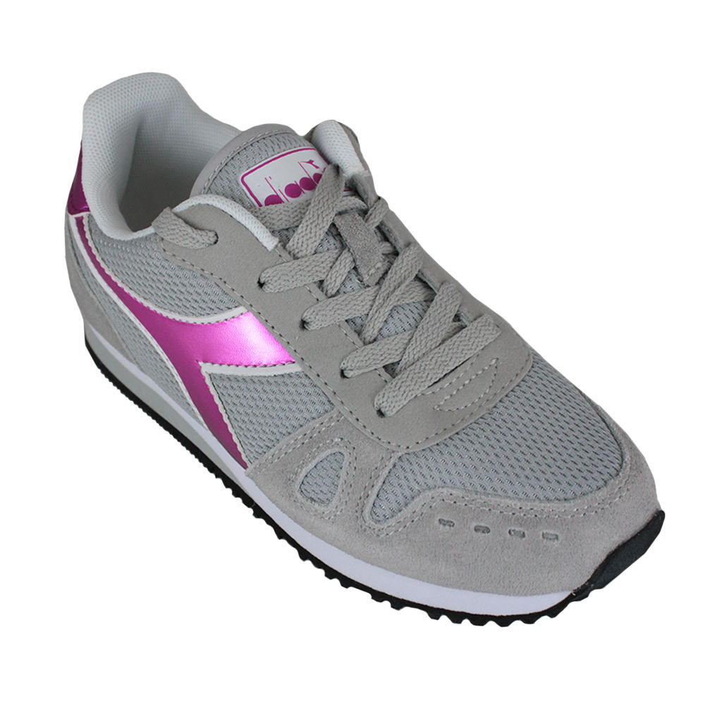  Diadora Simple Run Gs tenisice za djevojčice 101.175776 01 75042 Siva Aljaska
