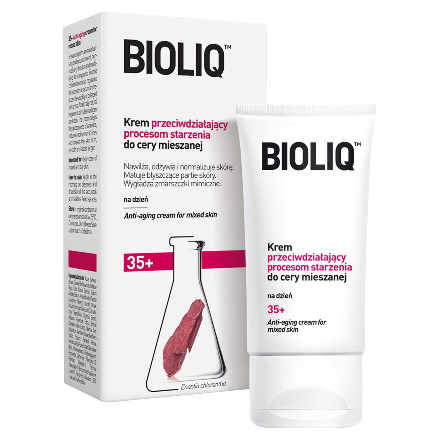 Bioliq 35+ senėjimą stabdantis paakių kremas 15 ml 35+