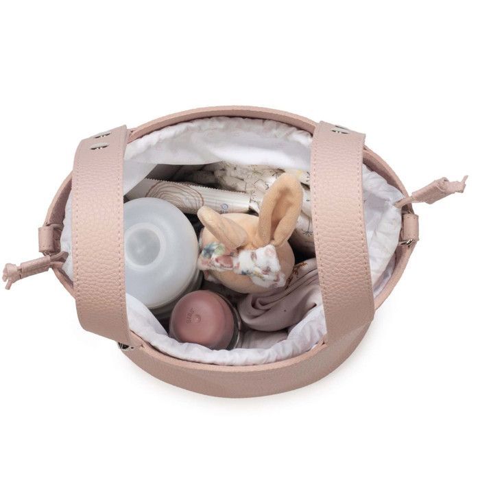Pasito A Pasito | Icon Pink Bucket Luiertas/Kinderwagentas - 34 x 30 cm