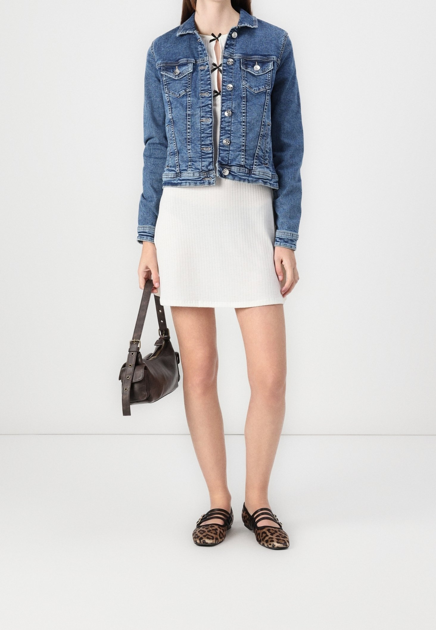 Džínová bunda ONLY - modrá denim