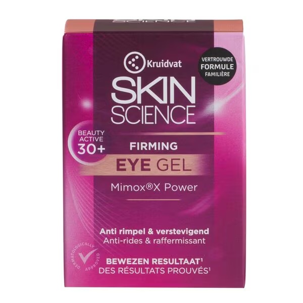 Kruidvat Skin Science pretnovecošanās acu gels 30+ 15 ml